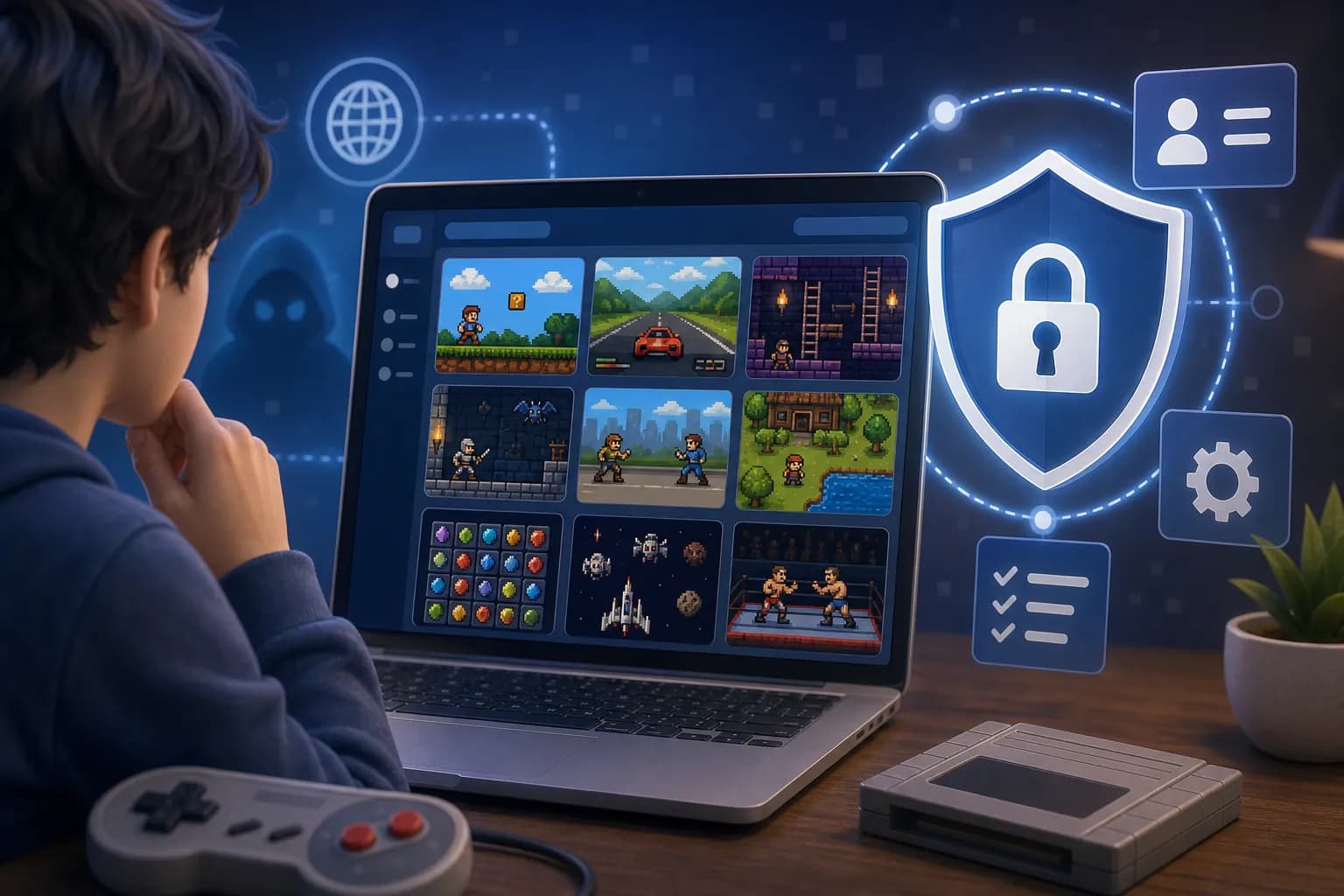 Are Online Retro Games Safe for Privacy? A Practical Browser Check