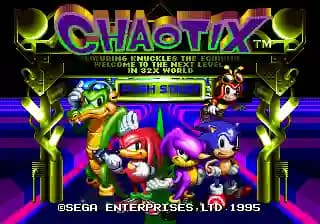 Sonic in Chaotix