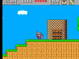 Wonder Boy in Monster Land (USA, Europe)